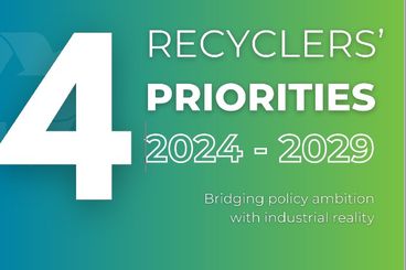 EuRIC Unveils EU Recyclers’ Priorities for 2024–2029
